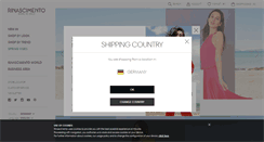 Desktop Screenshot of de.rinascimento.com